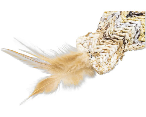 Élément décoratif en plumes fabriqué à partir de matériaux naturels