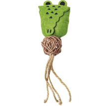 Jouet pour animaux de compagnie avec motif de grenouille, balle et corde