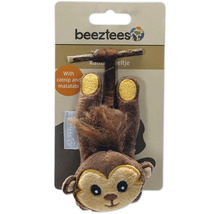 Beetztees Jouet pour chat Singe avec herbe à chat et matatabi