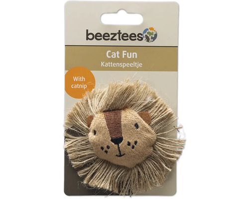 Beeztees Katzenspielzeug Löwe mit Katzenminze