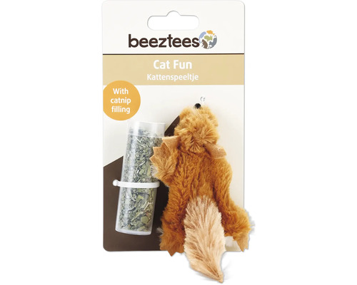 Jouet pour chat renard à l'herbe à chat de Beeztees