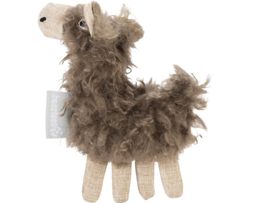 Beeztees Jouet pour chat Âne Cilla 13 cm x 9 cm x 3 cm Peluche lama pour chiens