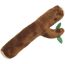 Brauner Plüsch-Baumstamm für Haustiere