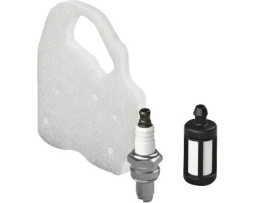 Filtre à air, bougie d'allumage et filtre à carburant pour équipements motorisés