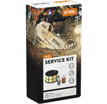 Stihl Service Kit Verpackung mit Luftfilter, Zündkerze und Kraftstofffilter
