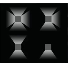 Illustration verschiedener Lichtkegel