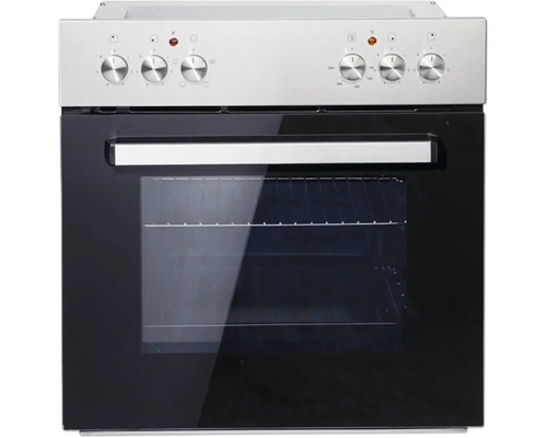 Cuisinière électrique indépendante avec panneau de commande et fenêtre de visualisation