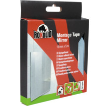 Roxolid Ruban de montage miroir 19 mm x 5 m emballage