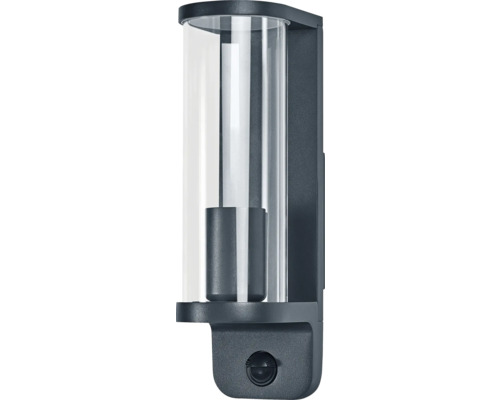 Ledvance Wandleuchte Endura Classic 1 x E27 15 W grau Wandleuchte mit zylindrischem Lampenschirm