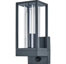 Applique murale avec détecteur de mouvement et cylindre en verre