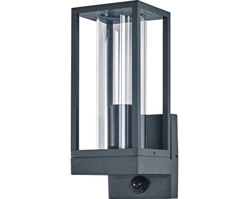 Applique murale avec détecteur de mouvement et cylindre en verre