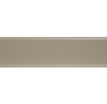 Profilé de bordure d'escalier avec rainures