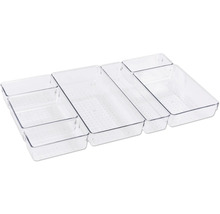 Ensemble de séparateurs de tiroir variables pour le rangement