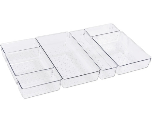 Ensemble de séparateurs de tiroir variables pour le rangement