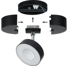 Luminaire apparent pour montage au plafond, pièces détachées