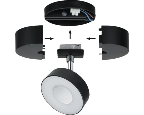 Luminaire apparent pour montage au plafond, pièces détachées