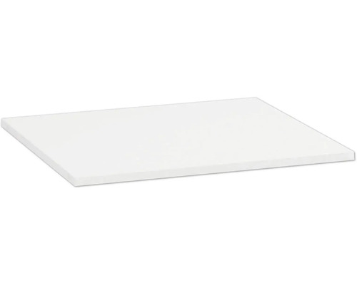 Fond de construction PICCANTE Smart pour armoires de 60 cm de large blanc mat "CF" Panneau de construction blanc