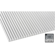 Plaque alvéolaire avec protection anti-UV sur les deux faces