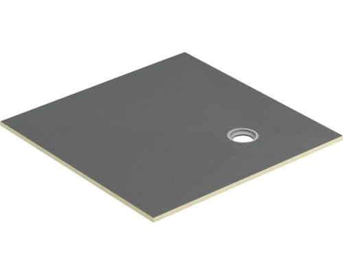 Receveur de douche carrelable Swisspor Doccia Piato excentré Doccia Piato excentré 4 x 90 x 120 cm city-anthracite 303469 Receveur de douche carré avec évacuation