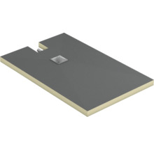 Receveur de douche avec garniture d'écoulement