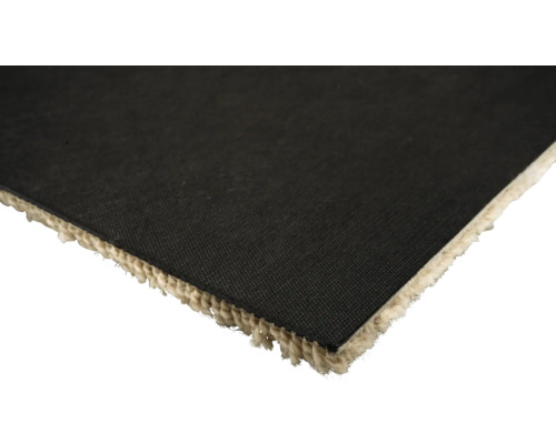 Gros plan d'un tapis avec envers textile