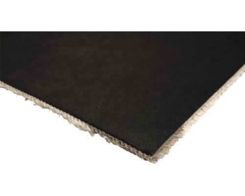 Tapis avec velours et envers textile