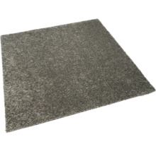 Grauer Hochflor Teppich