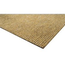 Detailansicht einer Fussmatte mit Rippenstruktur.