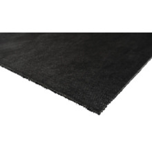 Schwarze Teppichfliese für den Bodenbelag.