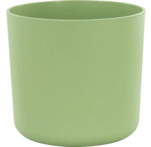 Pot de fleurs rond en plastique