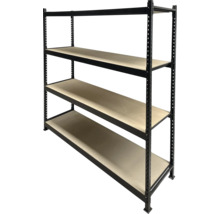 Schwerlastregal mit drei Regalböden für Lager und Werkstatt