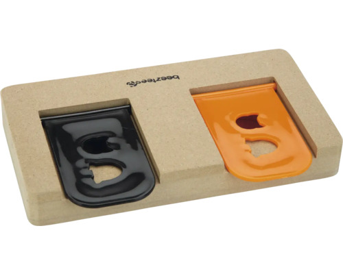 Beeztees Hundespielzeug Trainingsspielzeug Hund Braingame Nanyo Holz 22 cm x 12 cm x 3 cm Intelligenzspielzeug für Hunde aus Holz mit zwei Schiebern