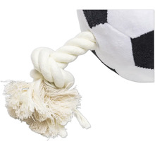 Hundespielzeug Fußball mit Seil