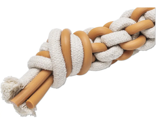 Seilspielzeug für Hunde mit Gummi