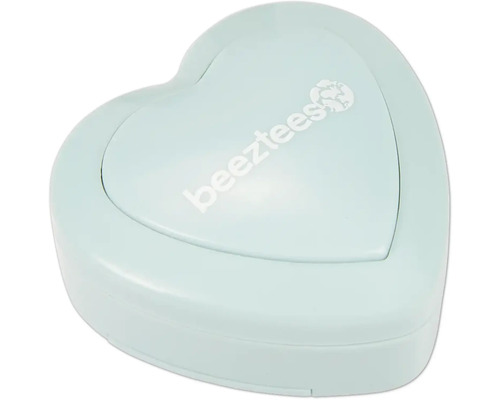 Beeztees Hundespielzeug Puppy Herzschlag Simulator grün 5 cm x 5 cm x 2 cm Herzförmige Dose mit Beeztees Logo