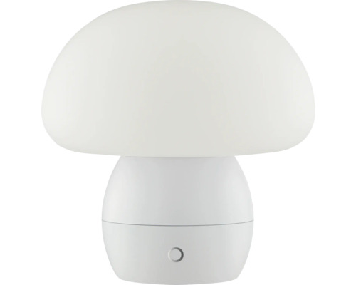 Akku Tischlampe Dupos LED 2 W weiss Pilzförmige Tischleuchte für den Innenbereich