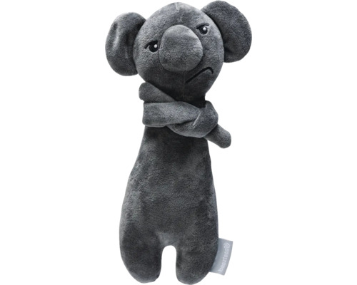 Beeztees Jouet pour chien Grumpy Koala en peluche gris 30.5 cm x 11.5 cm x 8.5 cm Coussin chauffant koala gris
