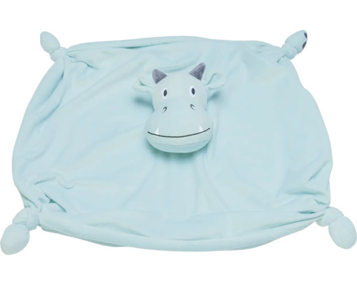 Doudou pour bébé avec motif hippopotame
