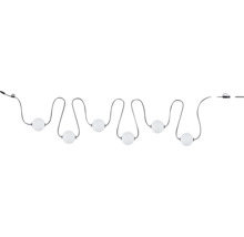 Guirlande lumineuse avec des lampes sphériques