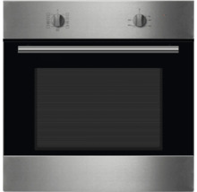 Four encastrable en acier inoxydable avec régulateur de température et sélecteur de fonctions