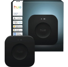 Hue Bridge Pro Smart Hub avec symbole Matter et compatibilité avec Alexa, Apple Home, Google Home et Samsung SmartThings