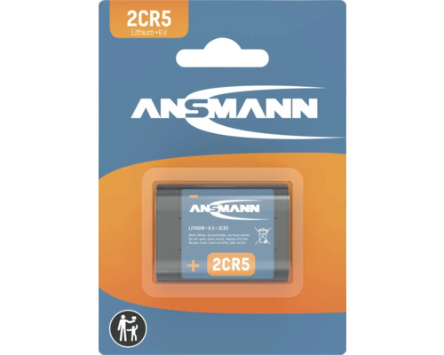 Ansmann 2CR5 Lithium Batterie 6 V