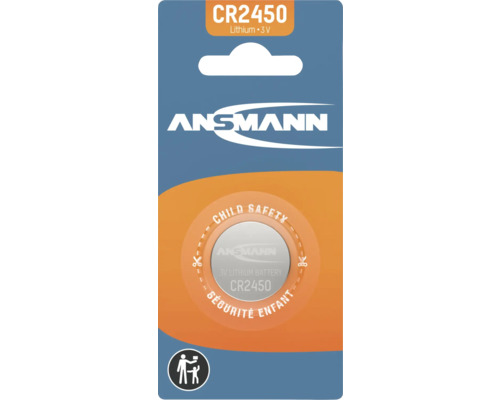 Ansmann CR2450 Lithium Knopfzelle 3V