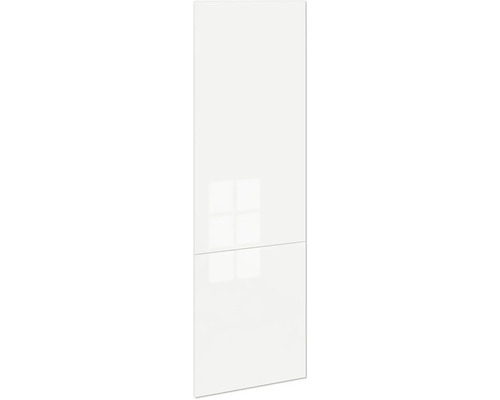 PICCANTE Smart Set de façade Armoire haute 2 portes pivotantes blanc haute brillance film « AO » Porte de placard