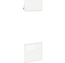 Meuble de cuisine blanc avec porte