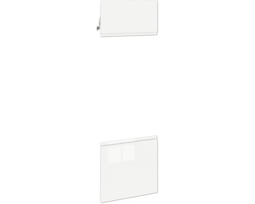 Meuble de cuisine blanc avec porte