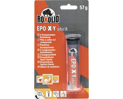 Roxolid EPO-X-Y stick pâte à coller à 2 composants, 57 grammes