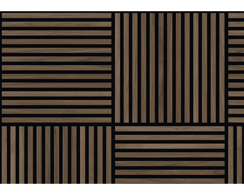 Panneau en bois avec un design épuré pour mur et plafond