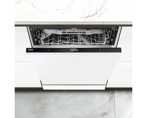 Lave-vaisselle ouvert avec panier à vaisselle de PKM