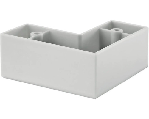 Raccord d'angle en plastique